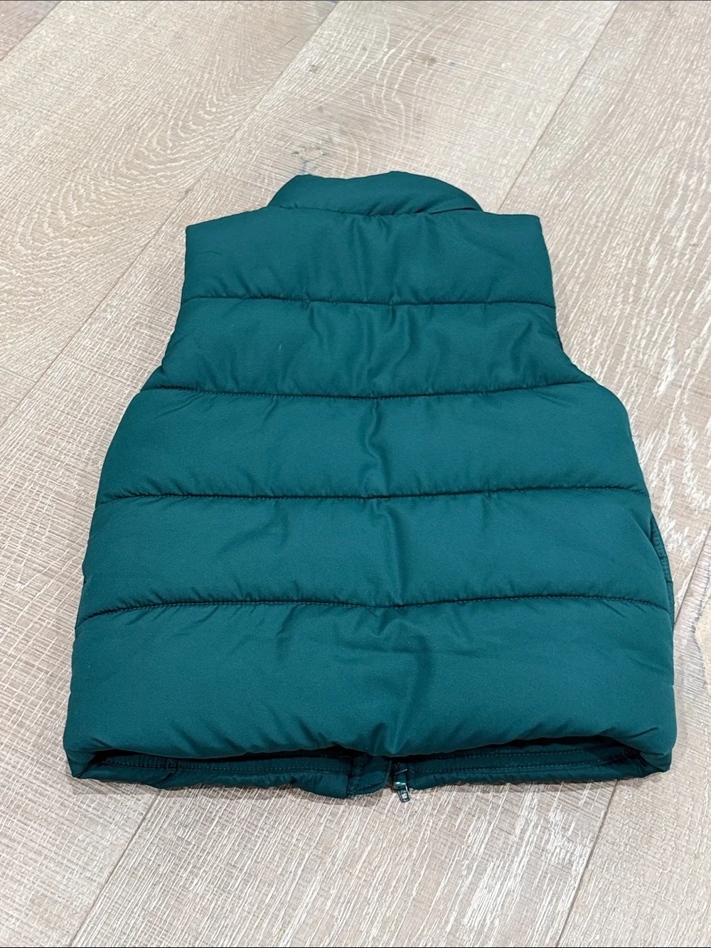Puma Teal and Black Kids Puffer Vest